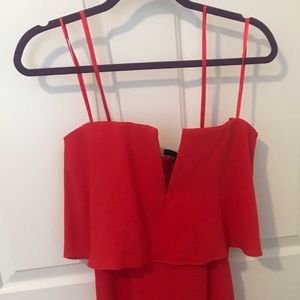 Bcbg red Kate dress